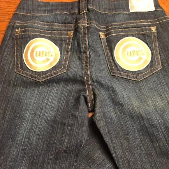 NWT Chicago Cubs Women's Touch Jeans by Alyssa Milano 29 - Picture 6 of 10